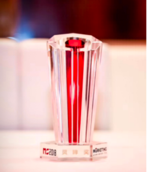 Trophy for a marketing campaign led by Annie Chan