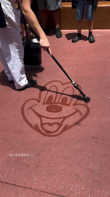 Real post about disney on Xiaohongshu